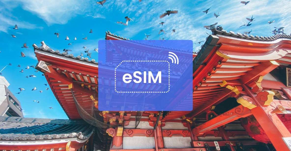 Nagoya: Japan/ Asia Esim Roaming Mobile Data Plan - Seamless Experience With E-Sim