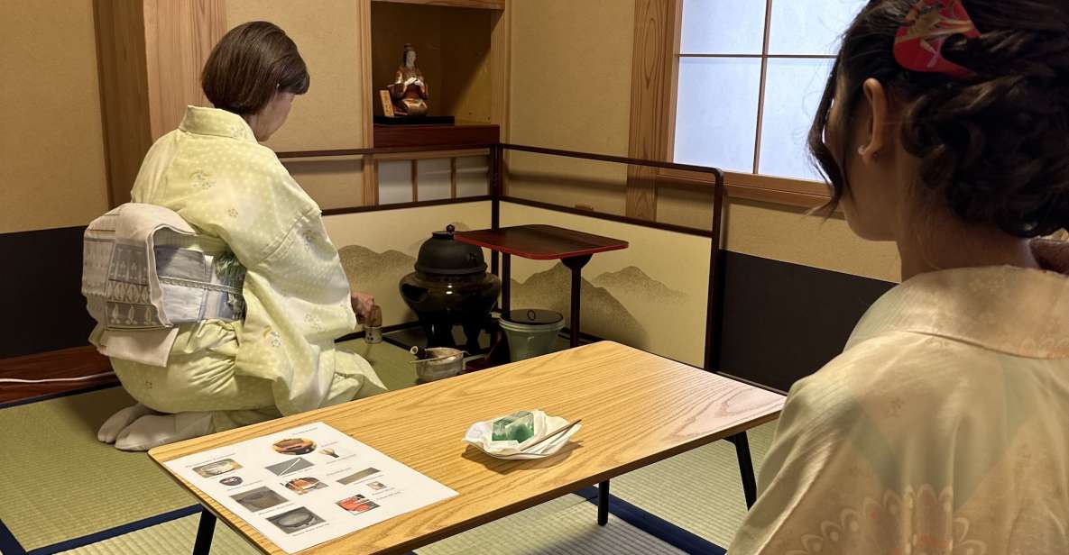 Tokyo:Genuine Tea Ceremony, Kimono Dressing, and Photography - Experience Making Matcha Tea