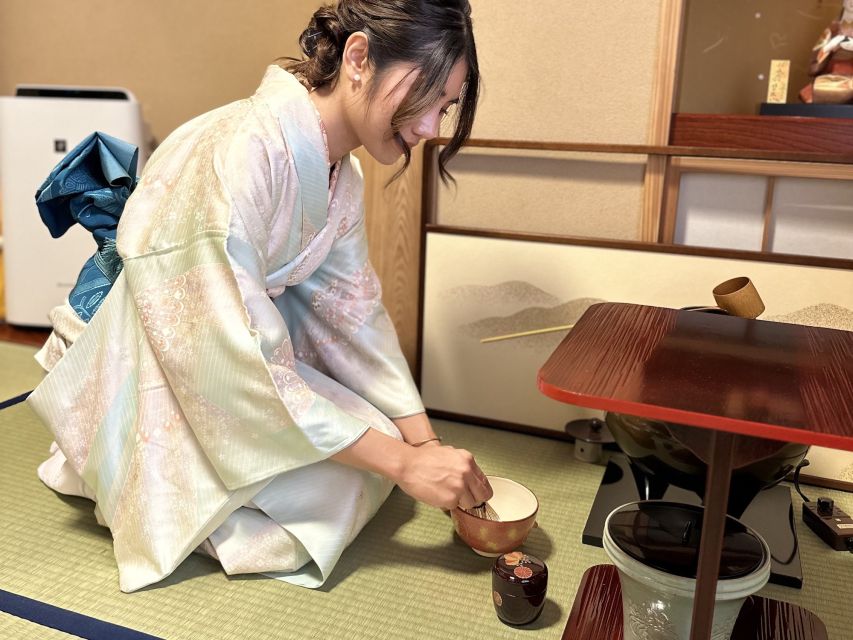 Tokyo:Genuine Tea Ceremony, Kimono Dressing, and Photography - Dressing in Traditional Kimono