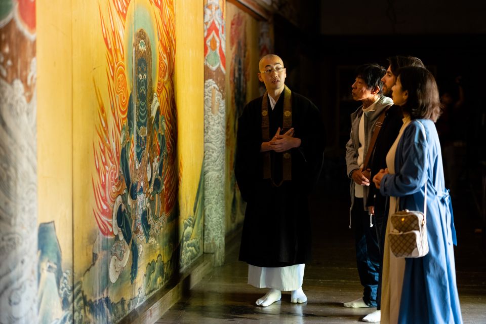 Ninnaji Temple: Special Access to Godai Myoo Wall Paintings - Appreciating the Intricate Buddhist Artistry