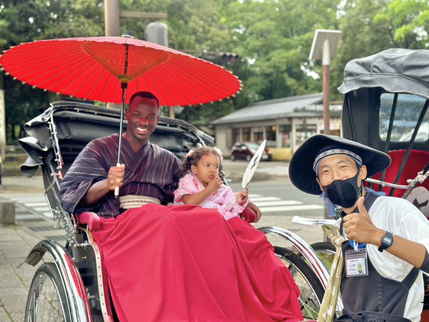 Nara: Cultural Heritage Tour by Rickshaw - Similar Guided Tour Option