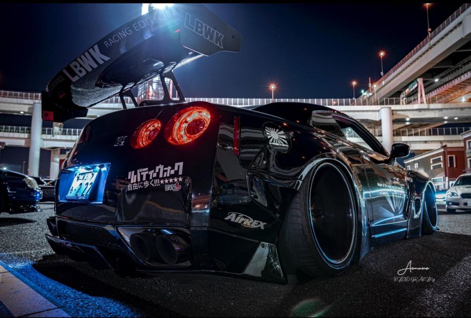 Tokyo: Liberty Walk GT-R R35 Ride From Daikoku - Duration and Language Options