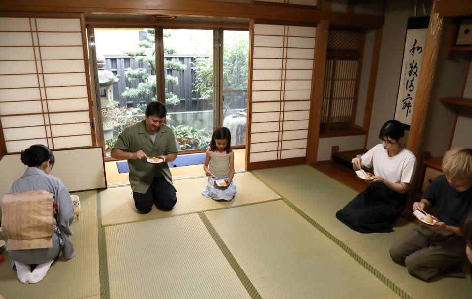 Kyoto Small Group Tea Ceremony at Local House - Serving Matcha to Friends and Family