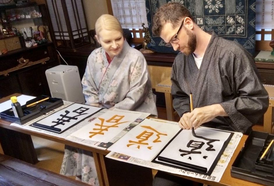 Calligraphy Experience With Simple Kimono in Okinawa - The Sum Up