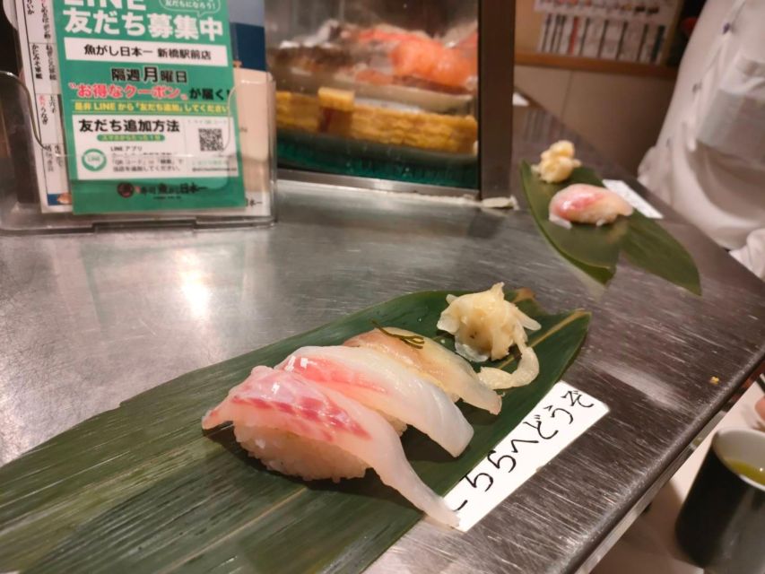 Shimbashi Walking Food Tour With a Local Guide in Tokyo - Inclusions