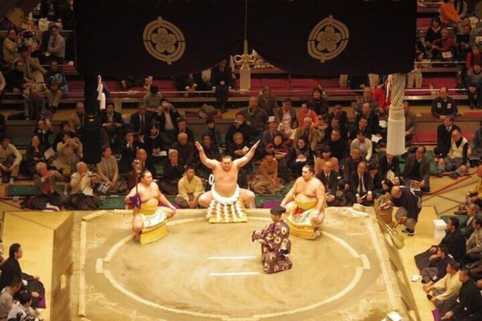 Fukuoka Sumo Tournament SClass Seat Ticket With Guide