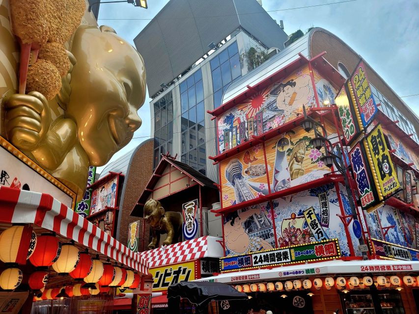 Street Food Osaka Shinsekai Walking Tour With a Local Guide - Meeting Point and Starting Time