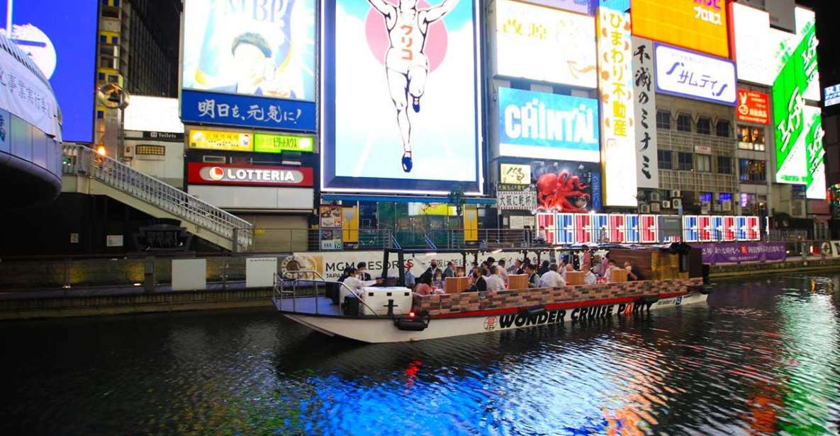 Osaka Dotonbori 20-Minute Cruise With a Hilarious Guide. - Activity Details