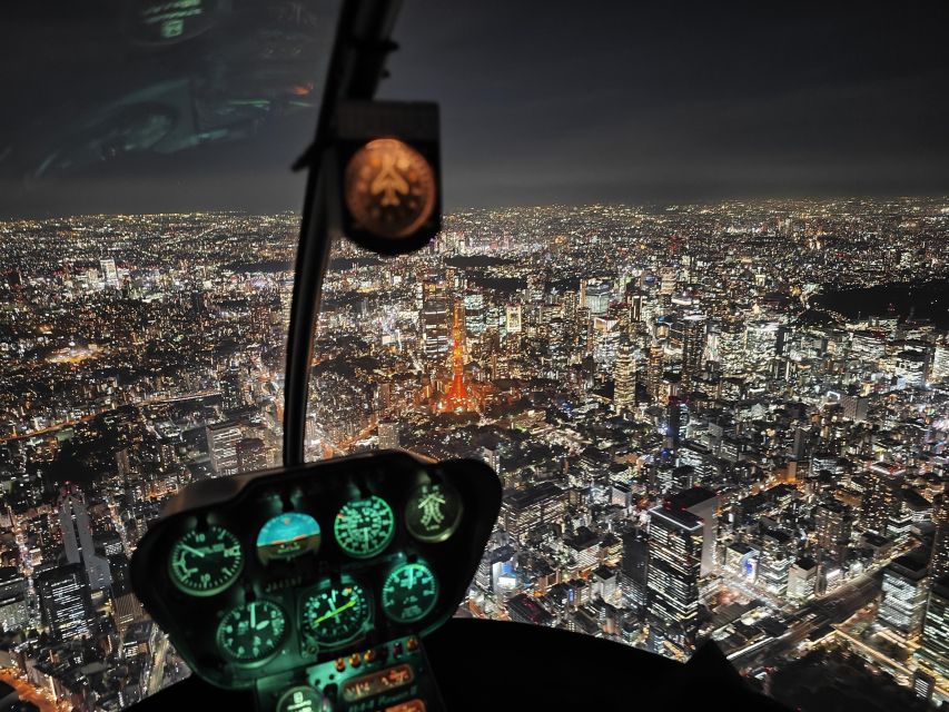 Tokyo: Helicopter Night Flight - Inclusions