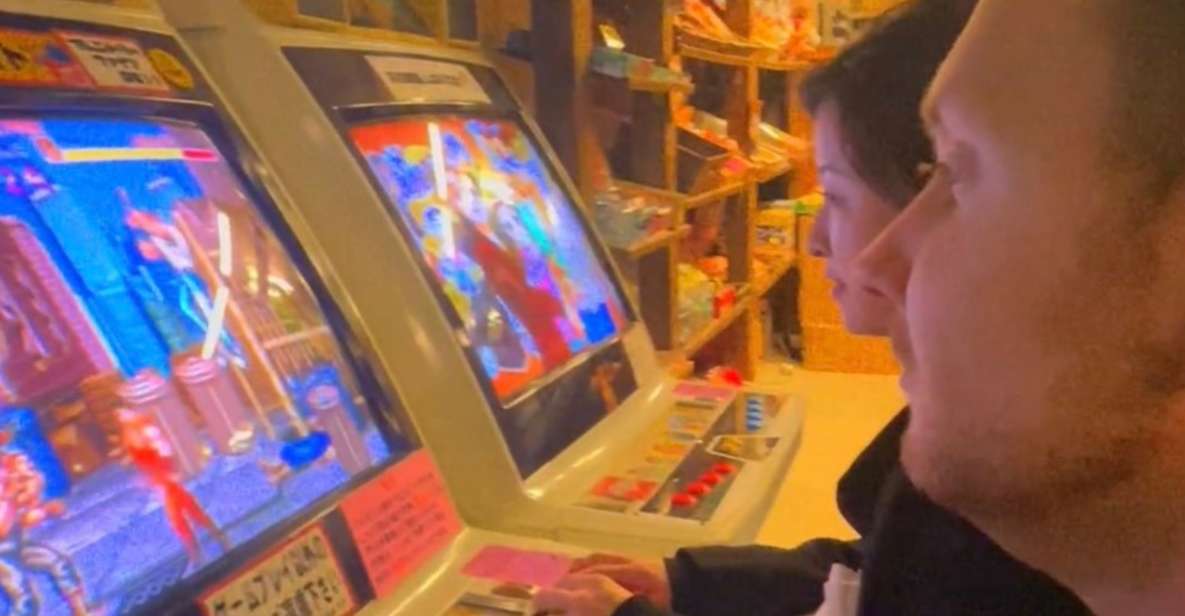 Nostalgia Tour: Anime and Retro Gaming - Gaming Battles at Akihabaras Arcades