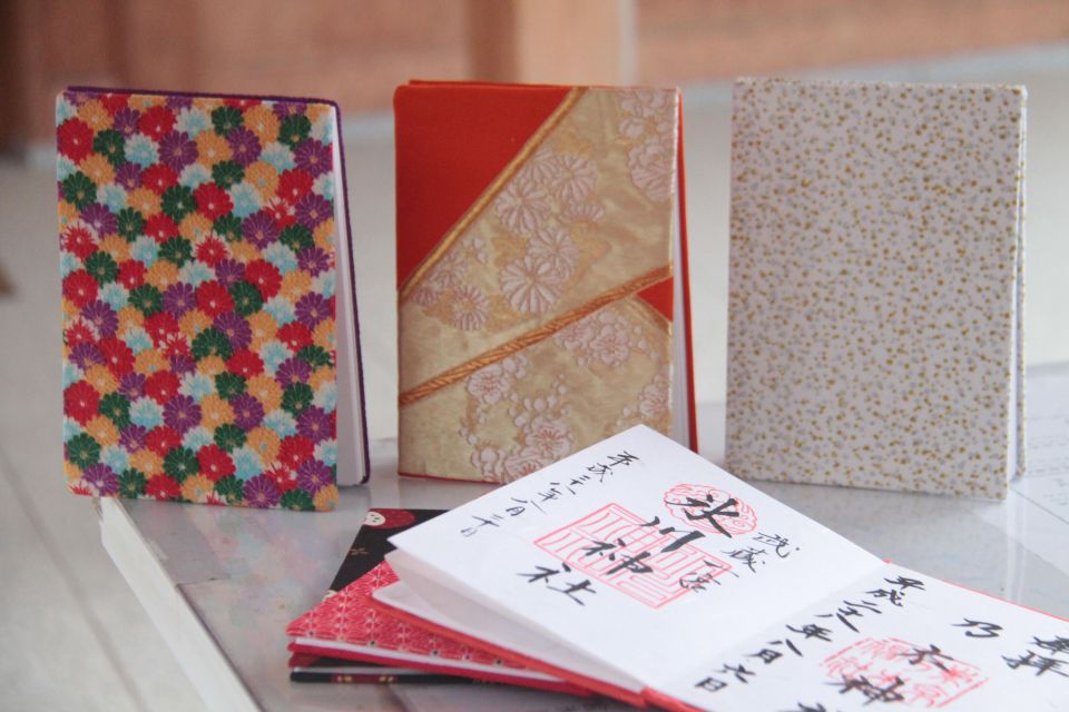 Make a Temple Stamp Book With Artist - Booking Details