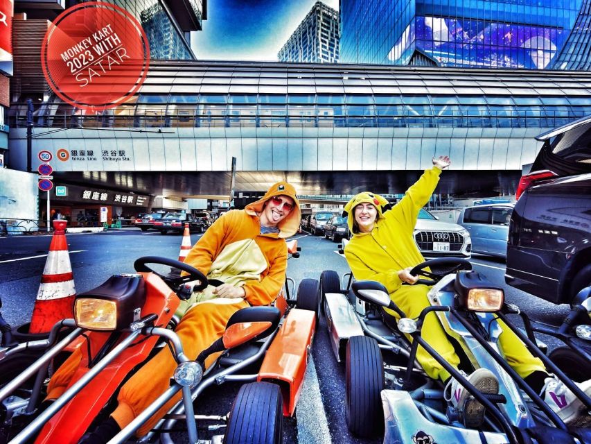 Best Gokart Experience in Shibuya Crossing With Iconic Photo - Dress Up and Character Fun