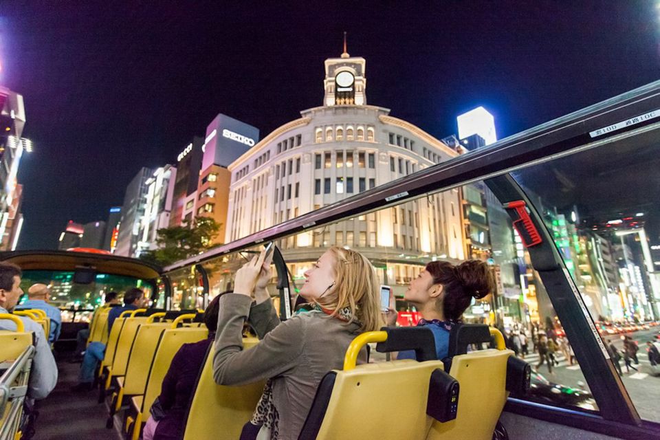 Tokyo: Hop-On Hop-Off Sightseeing Bus Ticket - Duration and Flexibility