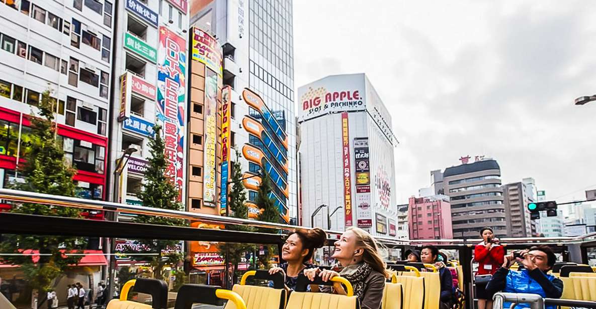 Tokyo: Hop-On Hop-Off Sightseeing Bus Ticket - Activity Highlights