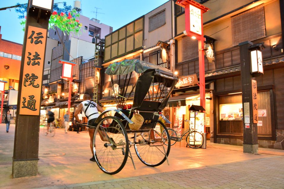 Tokyo: Asakusa Sightseeing Tour by Rickshaw - Review Summary for Guide, Transportation, Service, and Organization