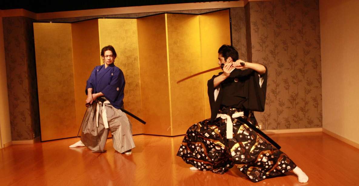 Kyoto: Samurai Kenbu Show, a Traditional Sword Dancing - Experience