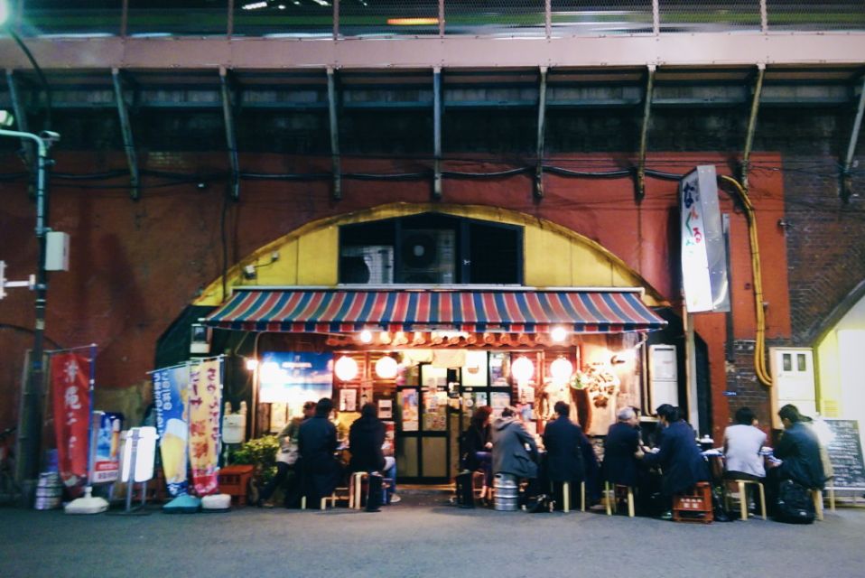 Tokyo: 3-Hour Food Tour of Shinbashi at Night - Inclusions