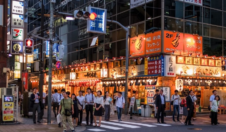 Tokyo: 3-Hour Food Tour of Shinbashi at Night - Participant Information