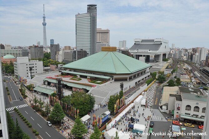 Tokyo Grand Sumo Tournament Viewing Tour